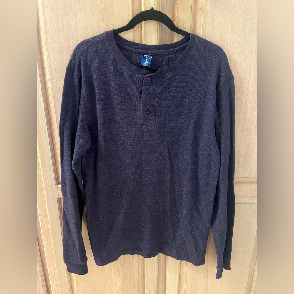 Large Long Sleeve by Highland Outfitters - Blue
